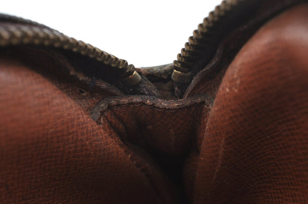 Auth Louis Vuitton Monogram Marly Dragonne PM Clutch Hand Bag Old Model LV K9334