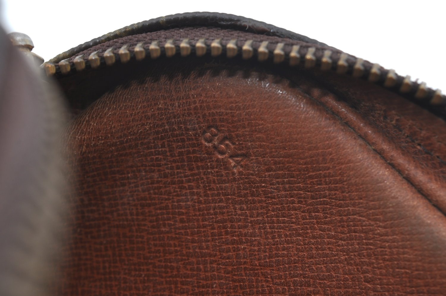 Auth Louis Vuitton Monogram Marly Dragonne PM Clutch Hand Bag Old Model LV K9334