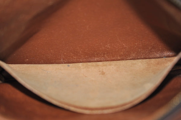 Auth Louis Vuitton Monogram Pochette Sport Clutch Hand Bag Old Model Junk K9344