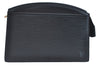 Authentic Louis Vuitton Epi Trousse Crete Clutch Bag Black LV K9350