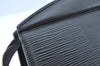 Authentic Louis Vuitton Epi Trousse Crete Clutch Bag Black LV K9350