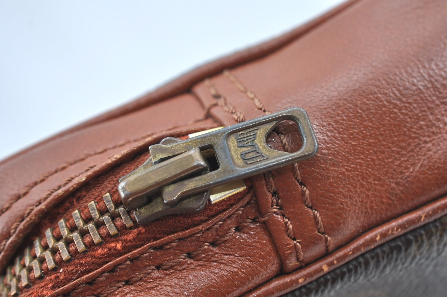 Auth Louis Vuitton Monogram Pochette Sport PM Clutch Hand Bag Old Model LV K9363