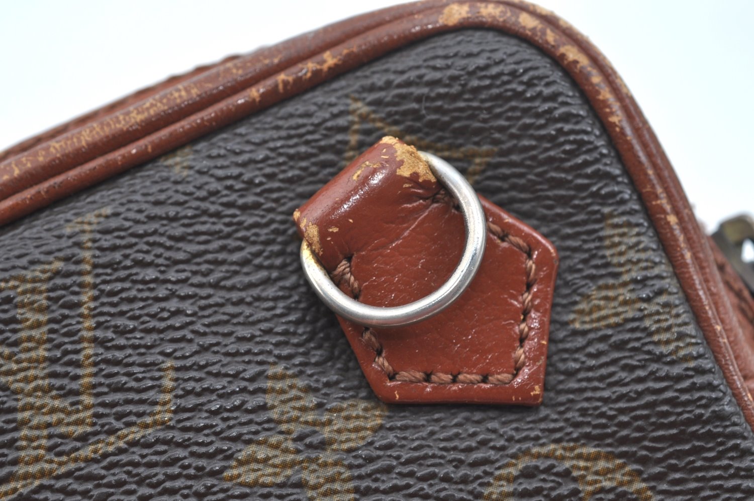 Auth Louis Vuitton Monogram Pochette Sport PM Clutch Hand Bag Old Model LV K9363