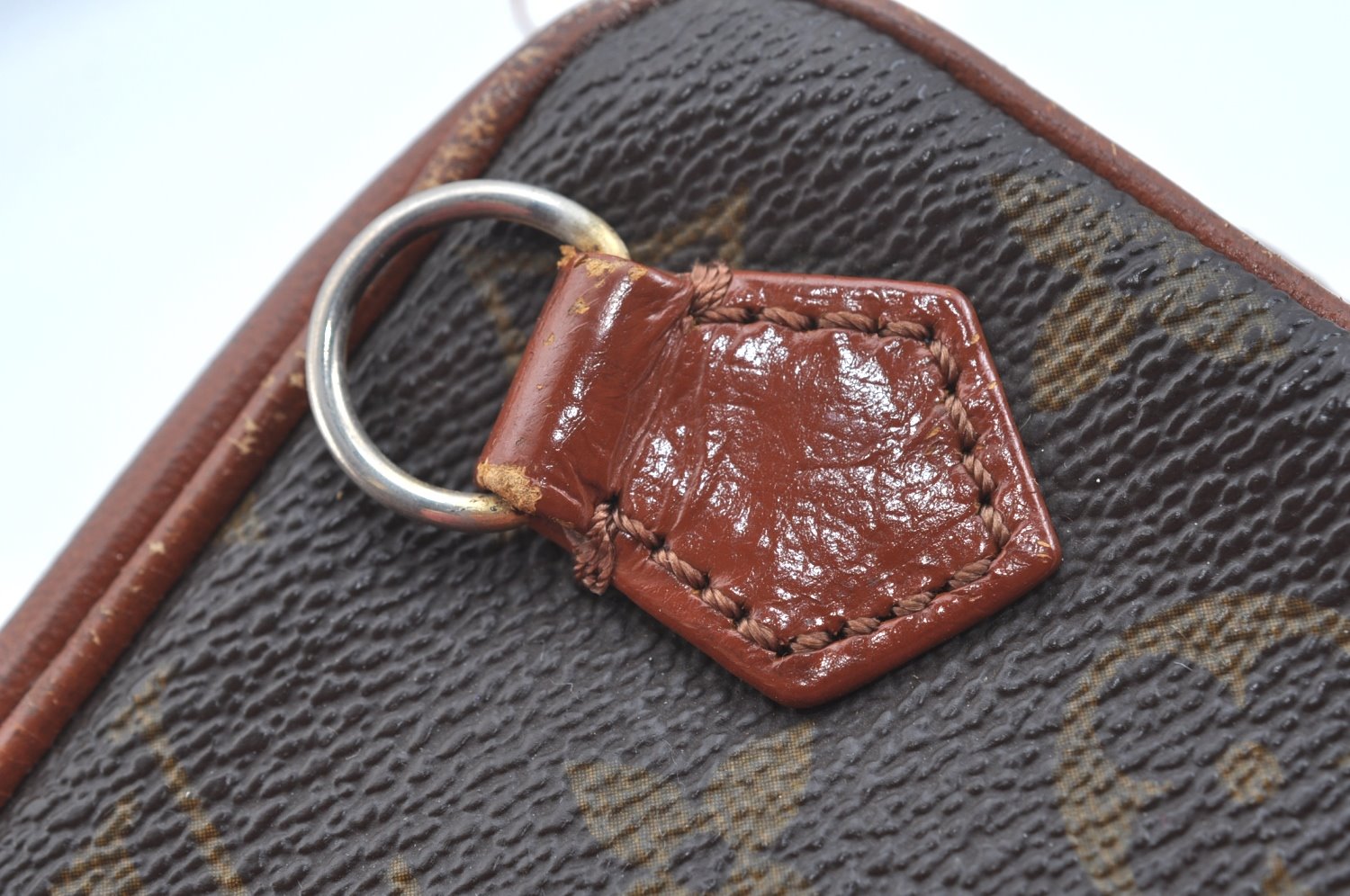 Auth Louis Vuitton Monogram Pochette Sport PM Clutch Hand Bag Old Model LV K9363