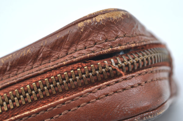 Auth Louis Vuitton Monogram Pochette Sport PM Clutch Hand Bag Old Model LV K9363