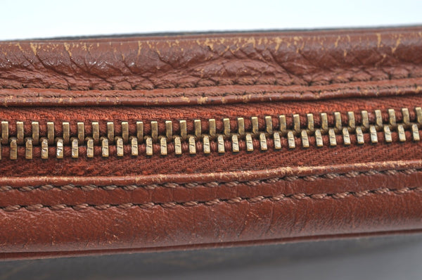 Auth Louis Vuitton Monogram Pochette Sport PM Clutch Hand Bag Old Model LV K9363