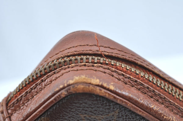 Auth Louis Vuitton Monogram Pochette Sport PM Clutch Hand Bag Old Model LV K9363