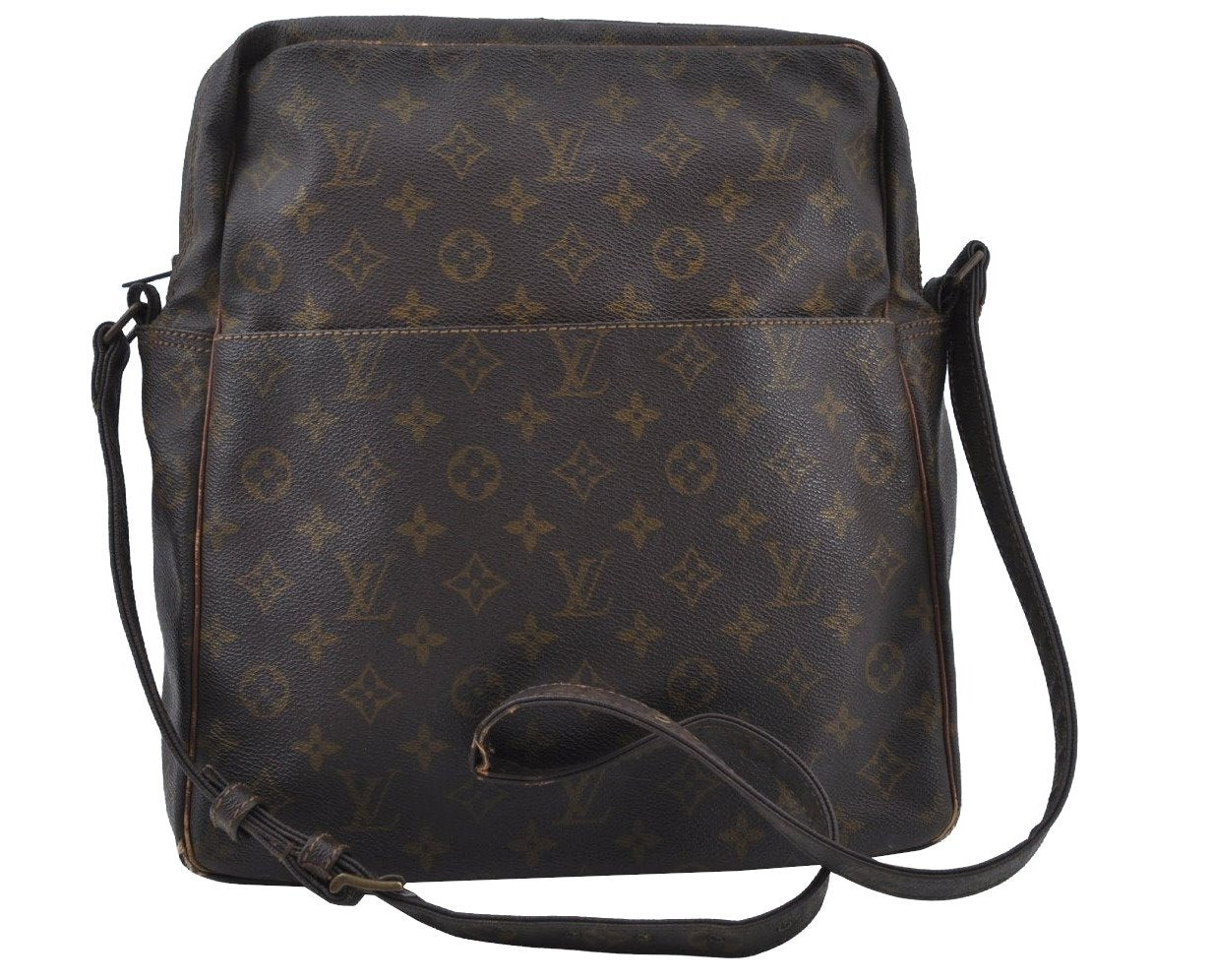 Authentic Louis Vuitton Monogram Marceau Shoulder Cross Body Bag Old Model K9382