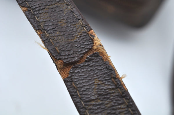 Authentic Louis Vuitton Monogram Marceau Shoulder Cross Body Bag Old Model K9382