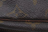 Authentic Louis Vuitton Monogram Marceau Shoulder Cross Body Bag Old Model K9382