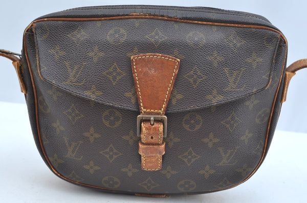 Auth Louis Vuitton Monogram Jeune Fille GM Shoulder Cross Bag Old Model LV K9390