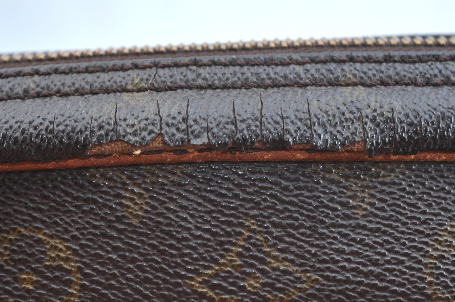 Auth Louis Vuitton Monogram Jeune Fille GM Shoulder Cross Bag Old Model LV K9390