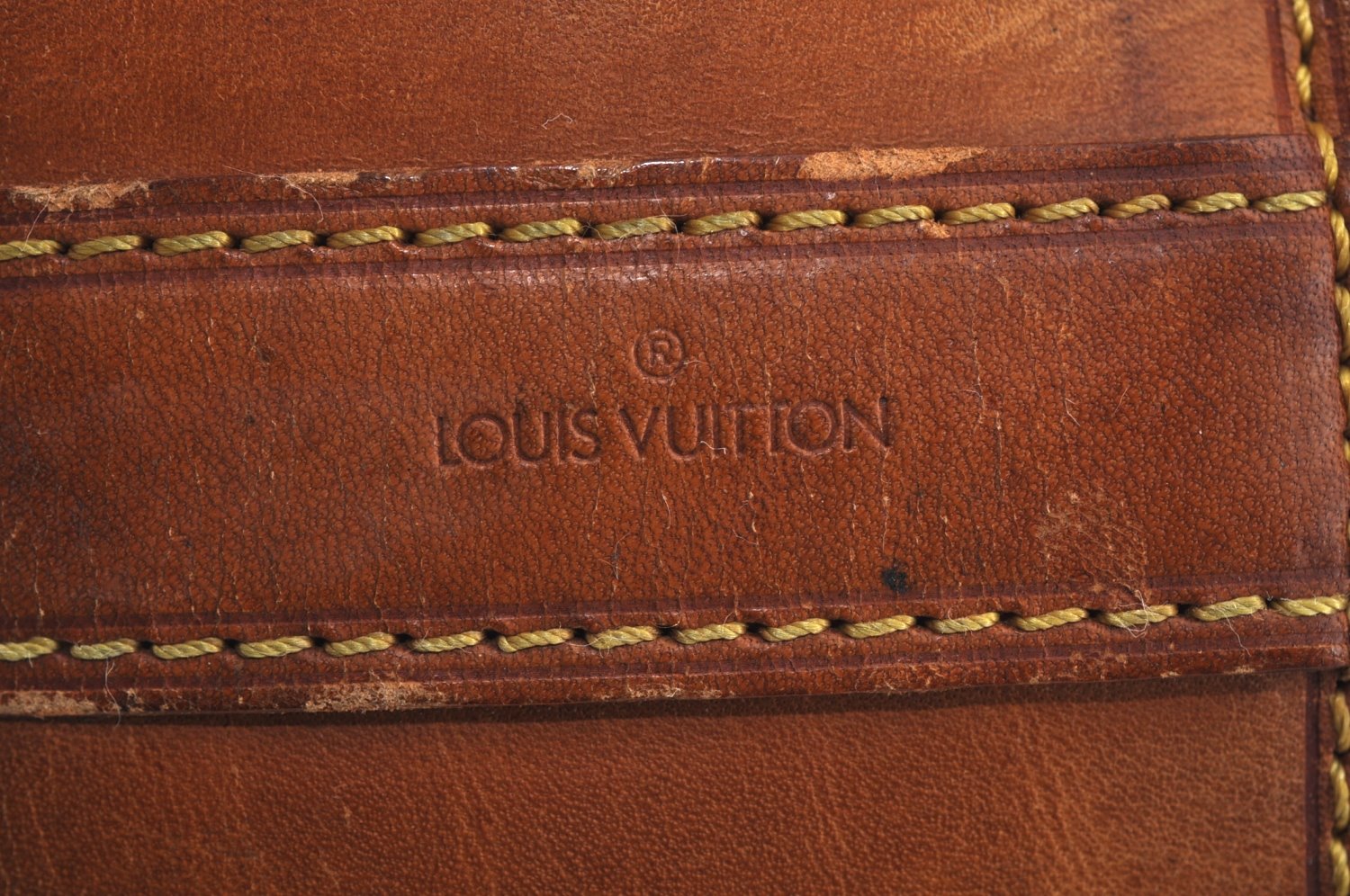 Authentic Louis Vuitton Monogram Randonnee GM Shoulder Bag M42244 Junk K9399