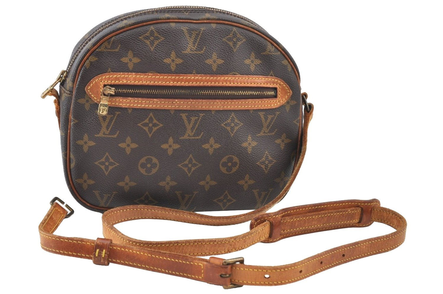 Authentic Louis Vuitton Monogram Senlis Shoulder Cross Bag M51222 Junk K9401