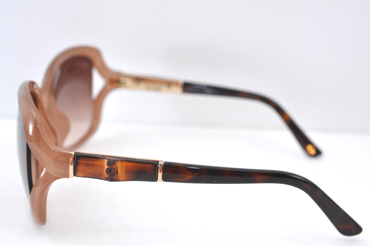 Authentic GUCCI Bamboo Vintage Sunglasses GG 3685/F/S Plastic Brown K9402