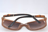 Authentic GUCCI Bamboo Vintage Sunglasses GG 3685/F/S Plastic Brown K9402