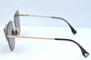 Authentic FENDI Vintage Cat Eye Type Sunglasses Titanium CS3 Black K9405