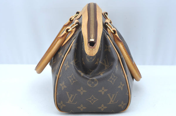 Authentic Louis Vuitton Monogram Tivoli PM Hand Tote Bag Purse M40143 LV K9407