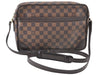 Authentic Louis Vuitton Damier Trocadero 27 Shoulder Cross Bag N48085 LV K9410