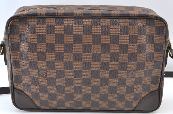Authentic Louis Vuitton Damier Trocadero 27 Shoulder Cross Bag N48085 LV K9410