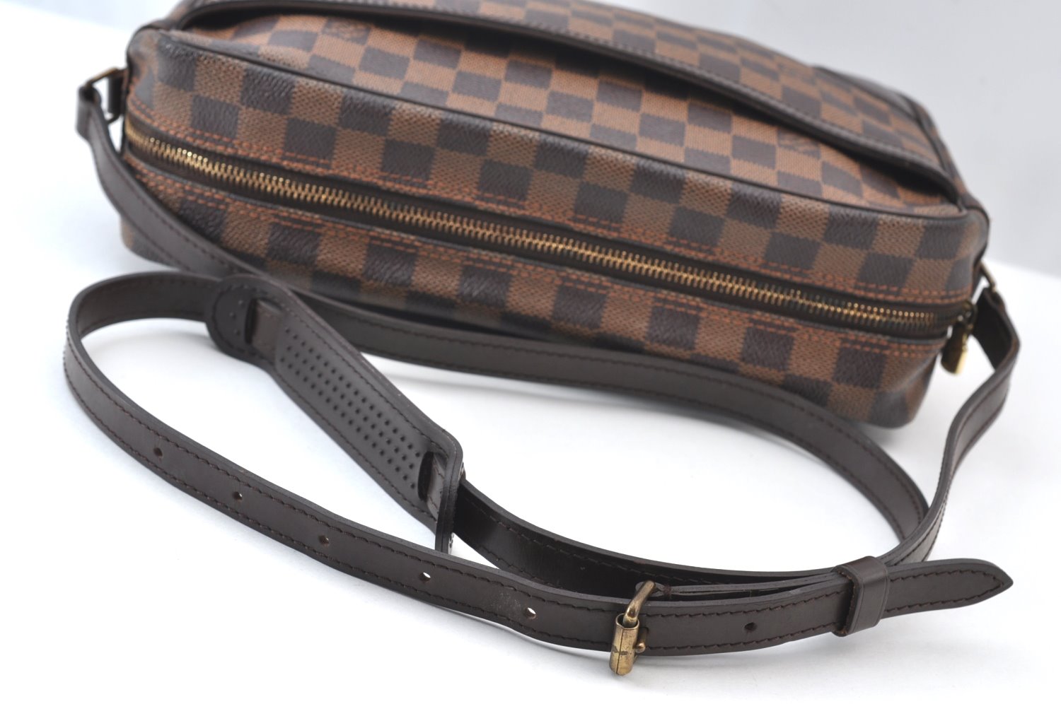 Authentic Louis Vuitton Damier Trocadero 27 Shoulder Cross Bag N48085 LV K9410