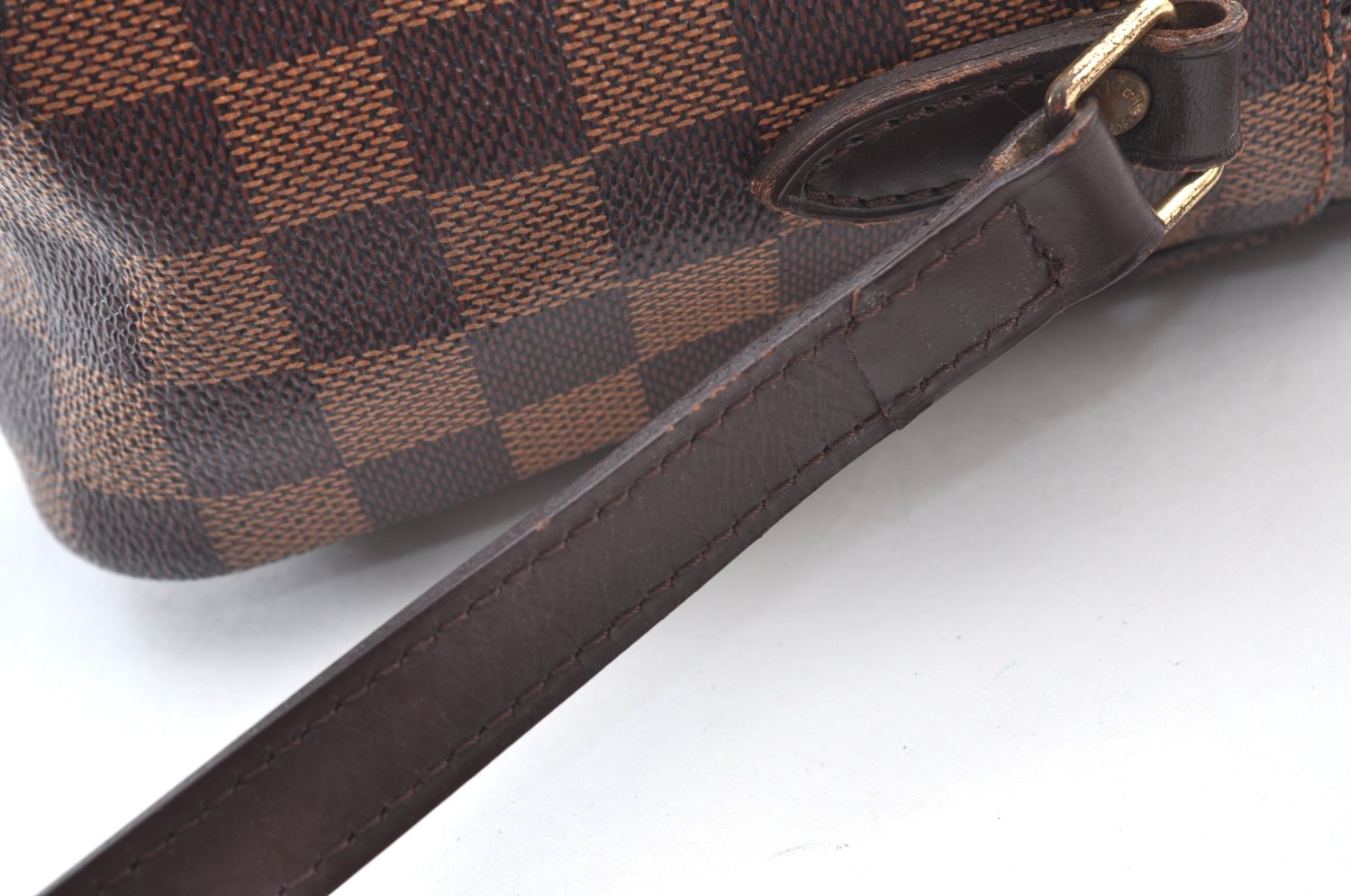 Authentic Louis Vuitton Damier Trocadero 27 Shoulder Cross Bag N48085 LV K9410