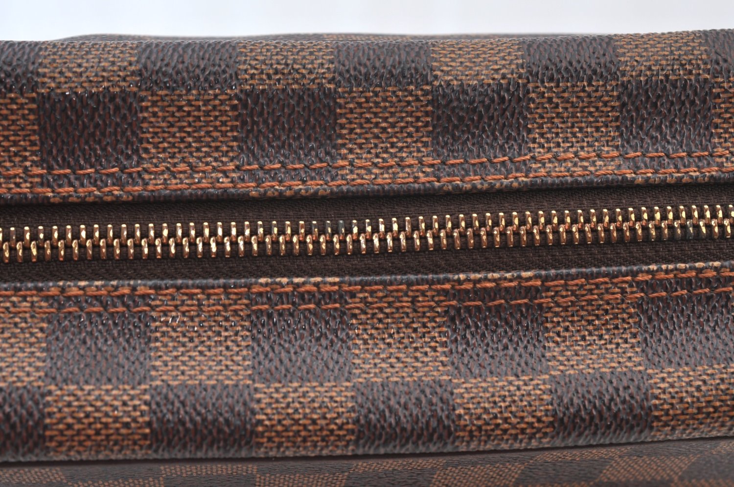 Authentic Louis Vuitton Damier Trocadero 27 Shoulder Cross Bag N48085 LV K9410