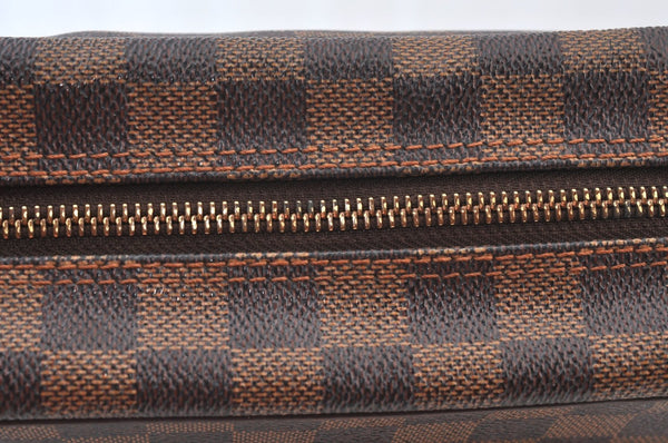 Authentic Louis Vuitton Damier Trocadero 27 Shoulder Cross Bag N48085 LV K9410