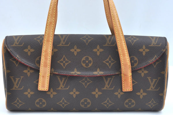 Authentic Louis Vuitton Monogram Sonatine Hand Bag Purse M51902 LV K9418