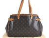 Authentic Louis Vuitton Monogram Batignolles Horizontal Tote Bag M51154 LV K9421