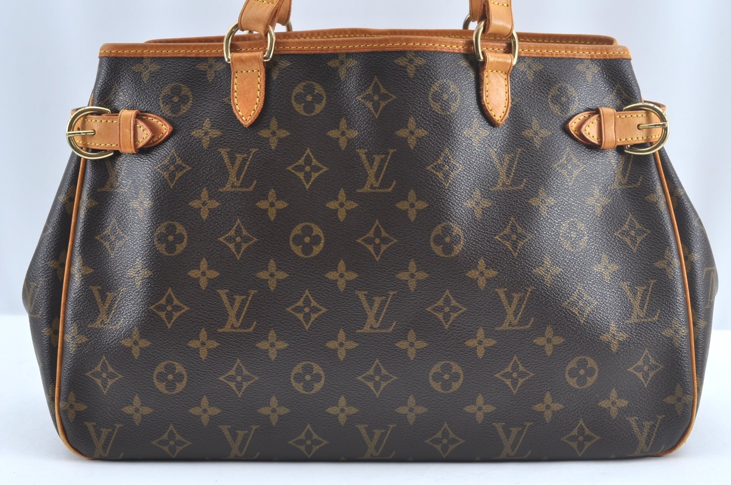 Authentic Louis Vuitton Monogram Batignolles Horizontal Tote Bag M51154 LV K9421