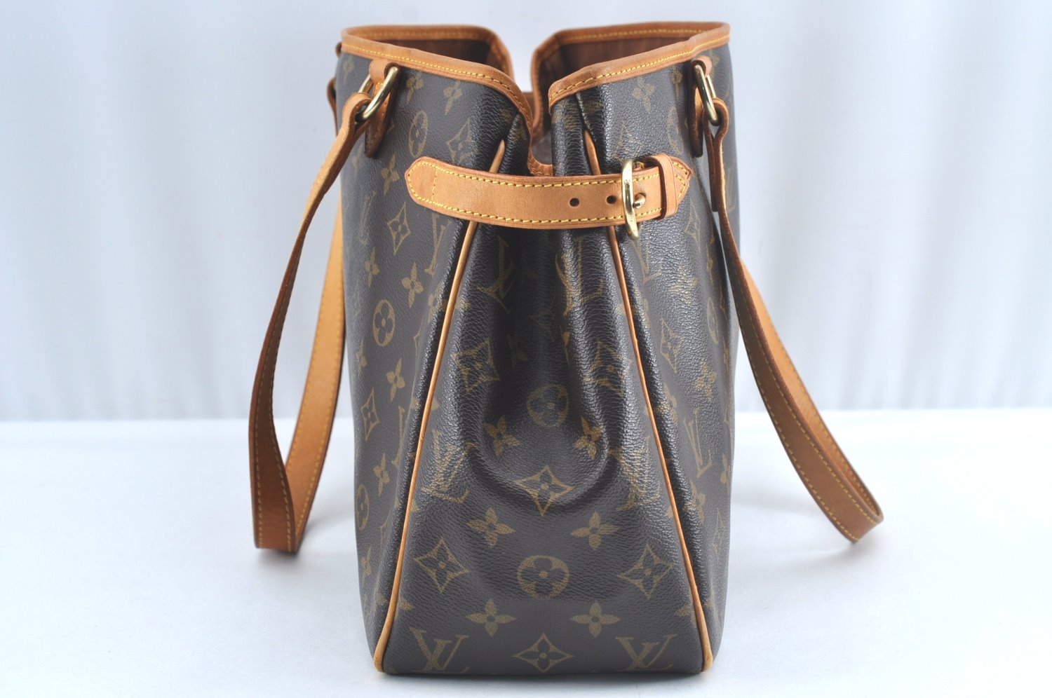 Authentic Louis Vuitton Monogram Batignolles Horizontal Tote Bag M51154 LV K9421