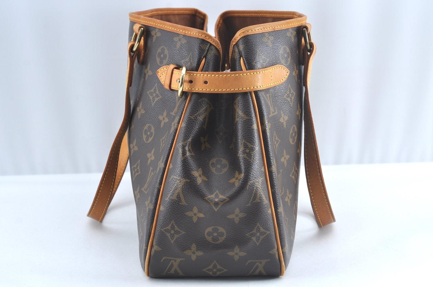 Authentic Louis Vuitton Monogram Batignolles Horizontal Tote Bag M51154 LV K9421