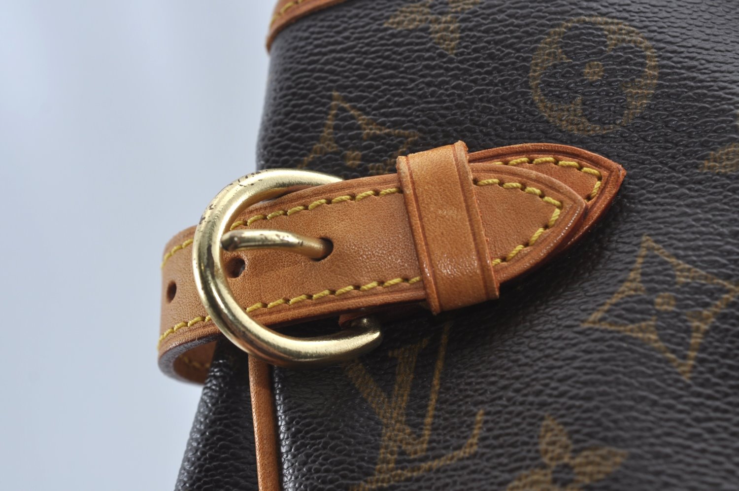 Authentic Louis Vuitton Monogram Batignolles Horizontal Tote Bag M51154 LV K9421