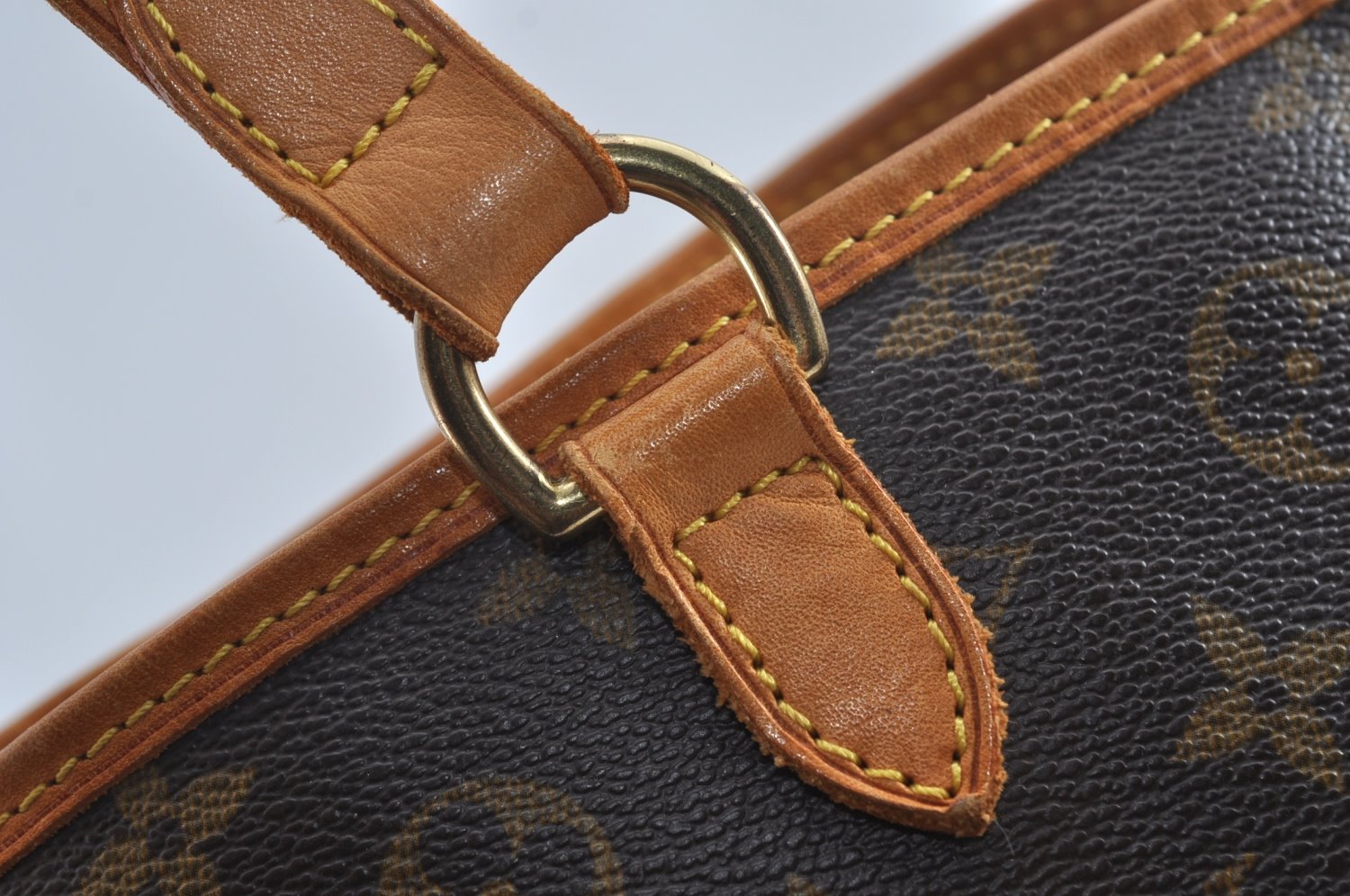 Authentic Louis Vuitton Monogram Batignolles Horizontal Tote Bag M51154 LV K9421