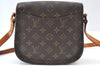 Authentic Louis Vuitton Monogram Saint Cloud MM M51243 Shoulder Cross Bag K9428