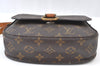 Authentic Louis Vuitton Monogram Saint Cloud MM M51243 Shoulder Cross Bag K9428