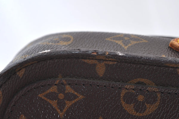 Authentic Louis Vuitton Monogram Saint Cloud MM M51243 Shoulder Cross Bag K9428