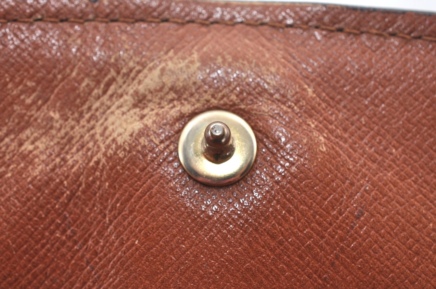 Authentic Louis Vuitton Monogram Saint Cloud MM M51243 Shoulder Cross Bag K9428