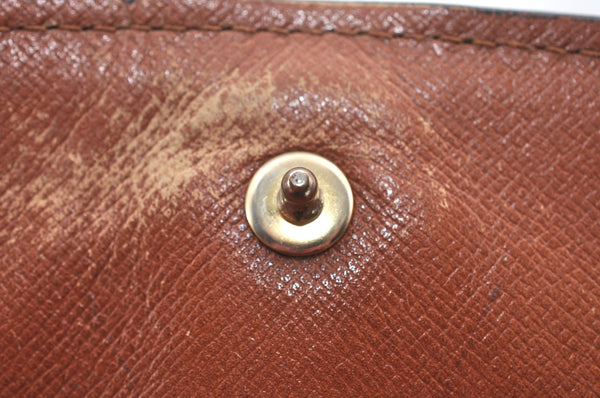 Authentic Louis Vuitton Monogram Saint Cloud MM M51243 Shoulder Cross Bag K9428