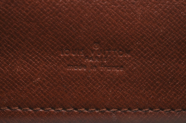 Authentic Louis Vuitton Monogram Saint Cloud MM M51243 Shoulder Cross Bag K9428