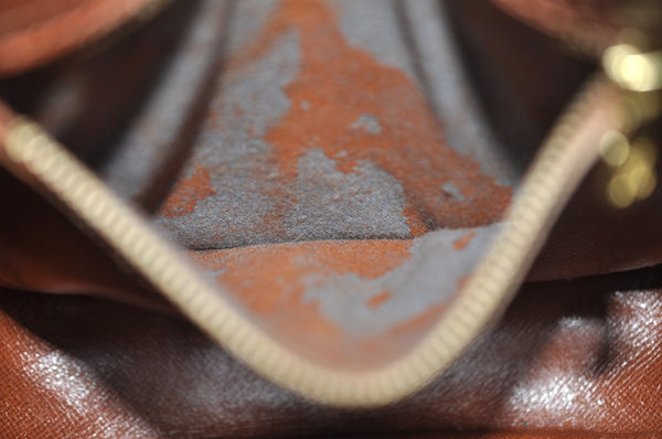 Authentic Louis Vuitton Monogram Saint Cloud MM M51243 Shoulder Cross Bag K9428