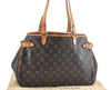 Authentic Louis Vuitton Monogram Batignolles Horizontal Tote Bag M51154 LV K9429
