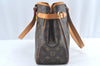 Authentic Louis Vuitton Monogram Batignolles Horizontal Tote Bag M51154 LV K9429