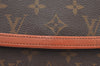 Auth Louis Vuitton Monogram Pochette Dame GM Clutch Hand Bag Old Model LV K9437