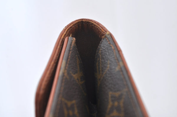 Auth Louis Vuitton Monogram Pochette Dame GM Clutch Hand Bag Old Model LV K9437