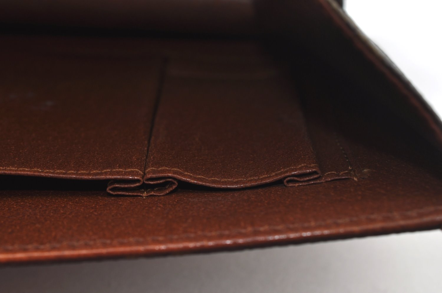 Auth Louis Vuitton Monogram Pochette Dame GM Clutch Hand Bag Old Model LV K9437