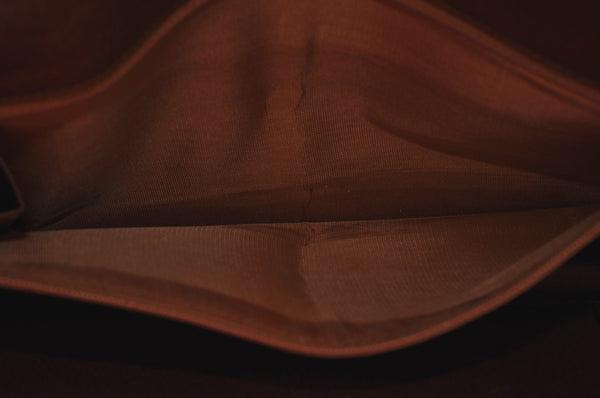 Auth Louis Vuitton Monogram Pochette Dame GM Clutch Hand Bag Old Model LV K9437