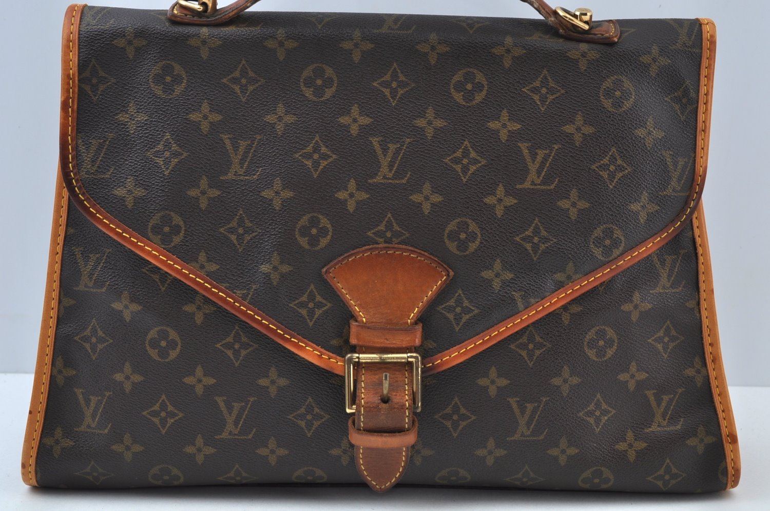 Authentic Louis Vuitton Monogram Beverly 41 M51121 2Way Shoulder Hand Bag K9445