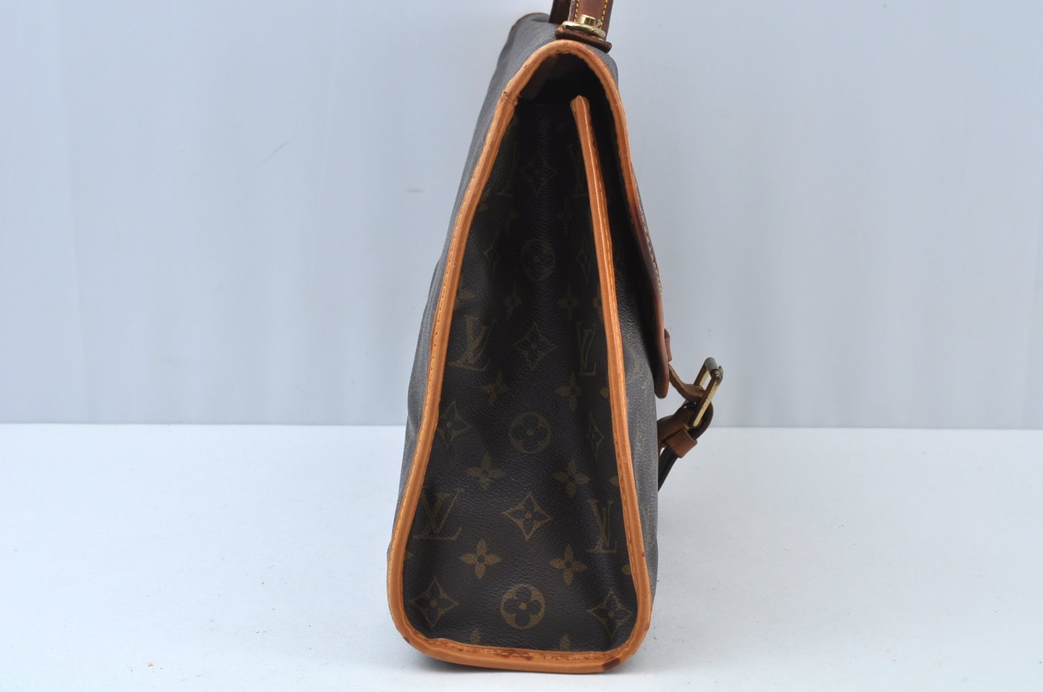 Authentic Louis Vuitton Monogram Beverly 41 M51121 2Way Shoulder Hand Bag K9445